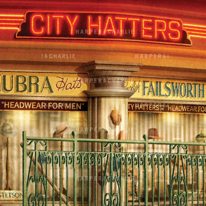 City Hatters Melbourne Close Up View by Harper and Charlie