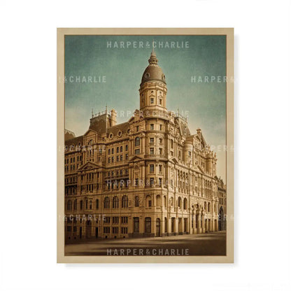 Federal-Coffee-Palace-Melbourne-Colour-Art-Print-without-text-by-harper-and-charlie